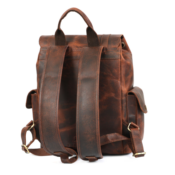 Load image into Gallery viewer, Emerson Buffalo Leather Backpack