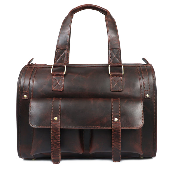 Load image into Gallery viewer, Bear Buffalo Leather Briefcase