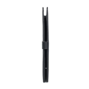Emerson Black Leather Snap Padfolio