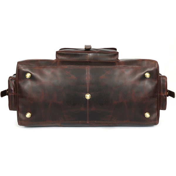 Load image into Gallery viewer, Adrian Buffalo Leather Duffel Bag for Men