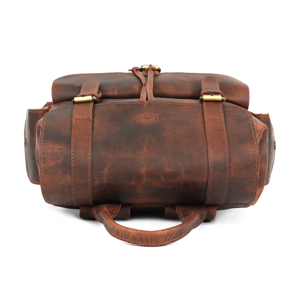 Load image into Gallery viewer, Emerson Buffalo Leather Backpack