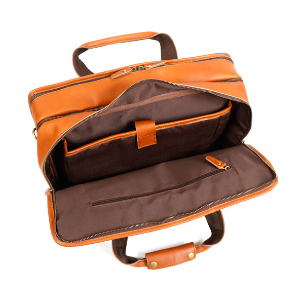 Load image into Gallery viewer, Tanner Leather Briefcase