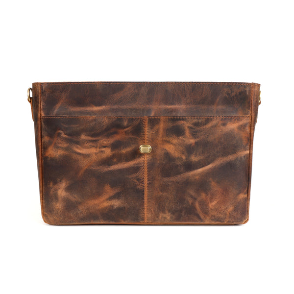 Load image into Gallery viewer, Apollo Buffalo Leather Messenger Bag for Men