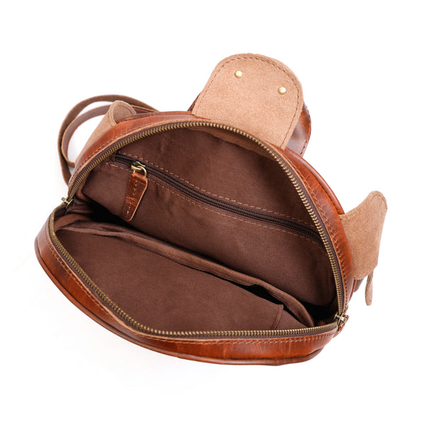 Load image into Gallery viewer, Terra Turtle Handmade Leather Backpack