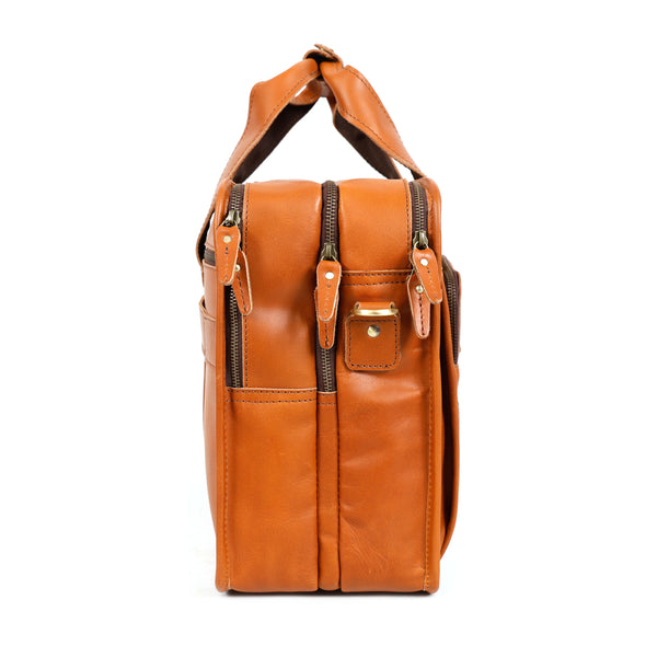 Load image into Gallery viewer, Tanner Leather Briefcase