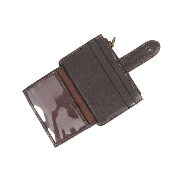 Load image into Gallery viewer, Handcrafted Leather Wallet with ID Window