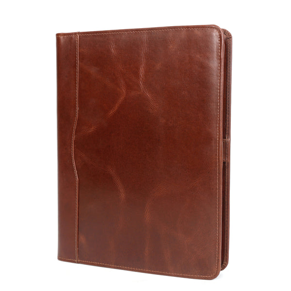 Load image into Gallery viewer, Apex Buffalo Leather Portfolio Padfolio