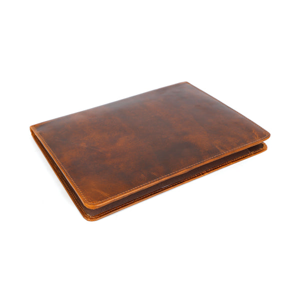 Load image into Gallery viewer, Hollis Buffalo Leather Portfolio Padfolio