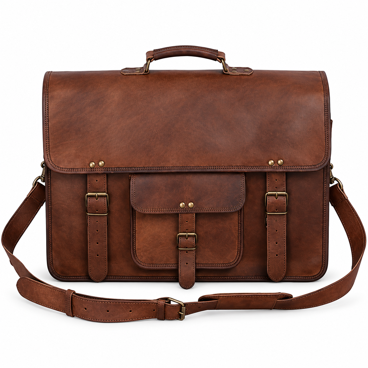 Grove Leather Messenger Bag for a laptop | Emerson Leather Bags