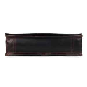 Thunder Buffalo Leather Messenger Bag for Men