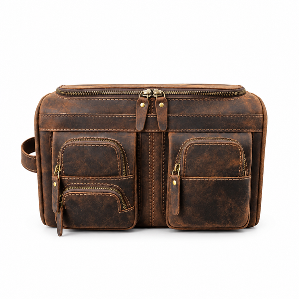 Load image into Gallery viewer, Dean Leather Travel Duo