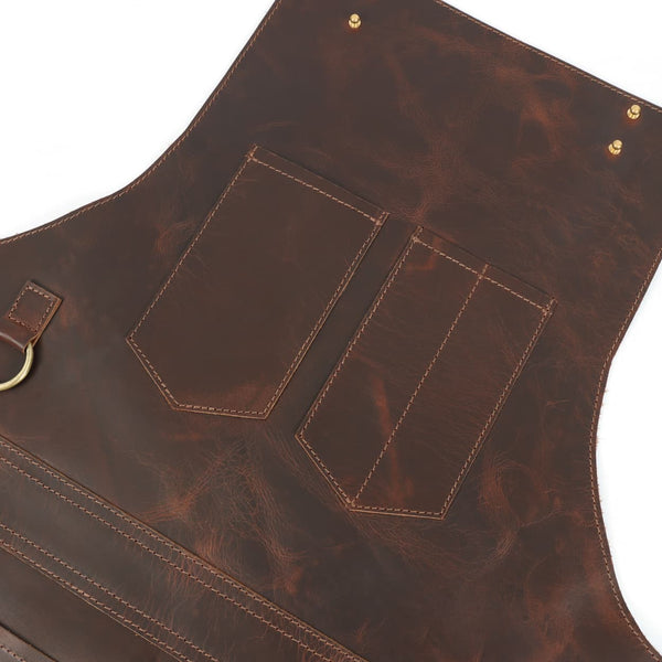 Load image into Gallery viewer, Handmade Buffalo Leather Apron