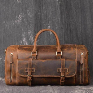 Juniper Leather Duffel Bag for Men