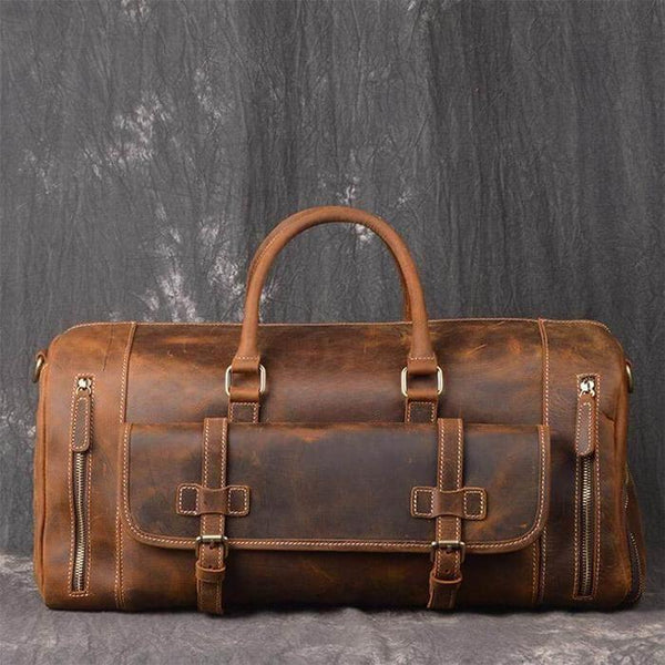 Load image into Gallery viewer, Juniper Leather Duffel Bag for Men