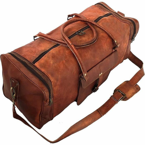 Load image into Gallery viewer, Marlow Leather Duffel Bag