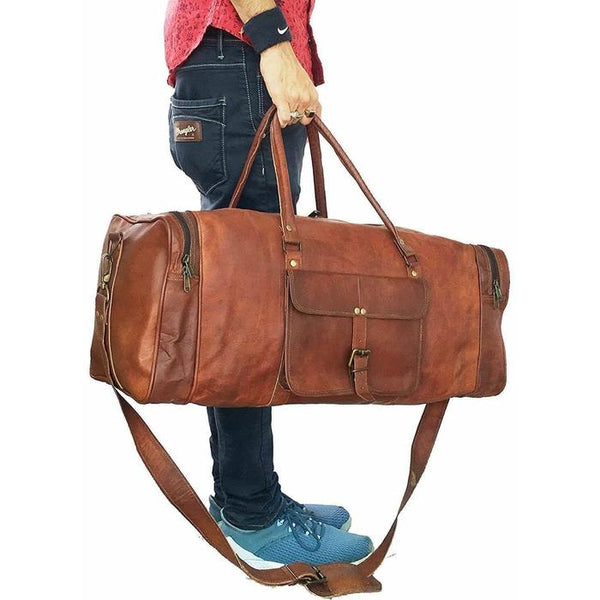 Load image into Gallery viewer, Marlow Leather Duffel Bag