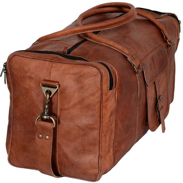 Load image into Gallery viewer, Marlow Leather Duffel Bag