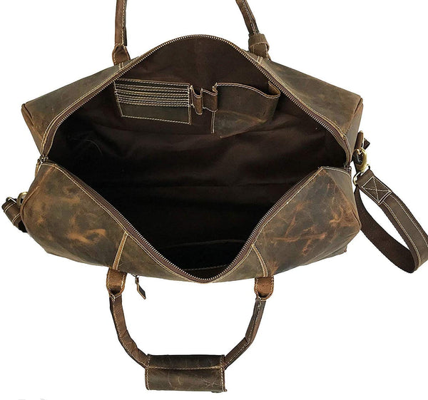 Load image into Gallery viewer, Sylvan Leather Duffel Bag
