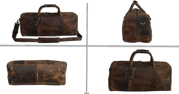 Load image into Gallery viewer, Sylvan Leather Duffel Bag