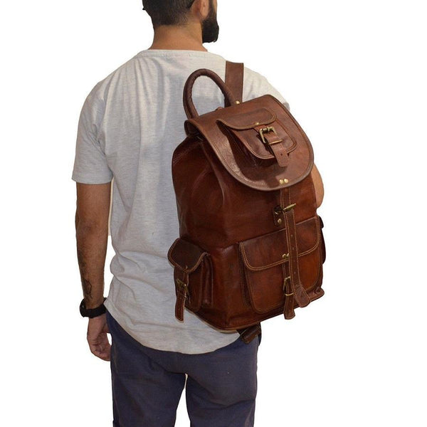 Load image into Gallery viewer, Hedley Leather Backpack