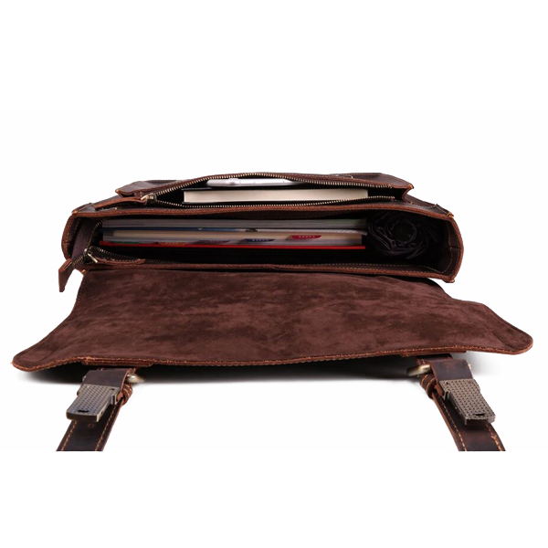 Load image into Gallery viewer, Rowan Leather Briefcase for Men
