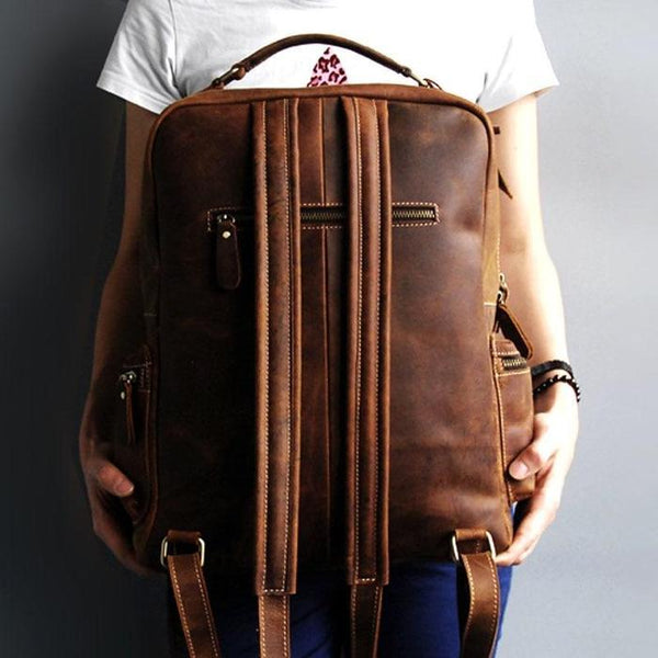 Load image into Gallery viewer, Cypress Leather Backpack