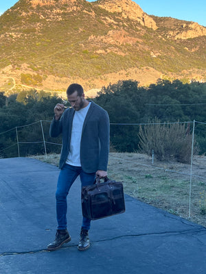 Hawk Leather Briefcase