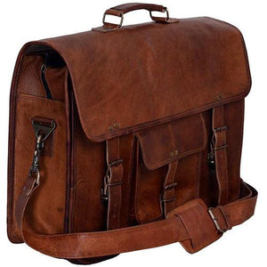 Grove Leather Messenger Bag