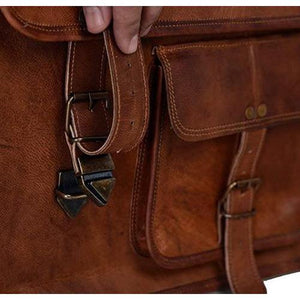 Grove Leather Messenger Bag