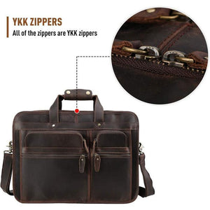 Hawk Leather Briefcase