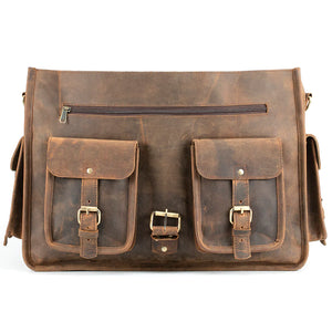 Pacific Buffalo Leather Briefcase