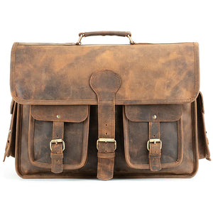 Pacific Buffalo Leather Briefcase
