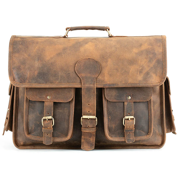 Load image into Gallery viewer, Pacific Buffalo Leather Briefcase