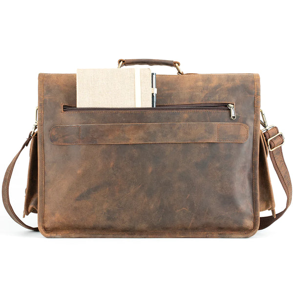 Load image into Gallery viewer, Pacific Buffalo Leather Briefcase