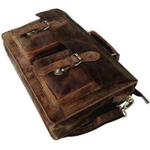Forrest Buffalo Leather Briefcase for Men