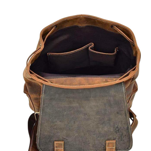 Thorne Buffalo Leather Backpack