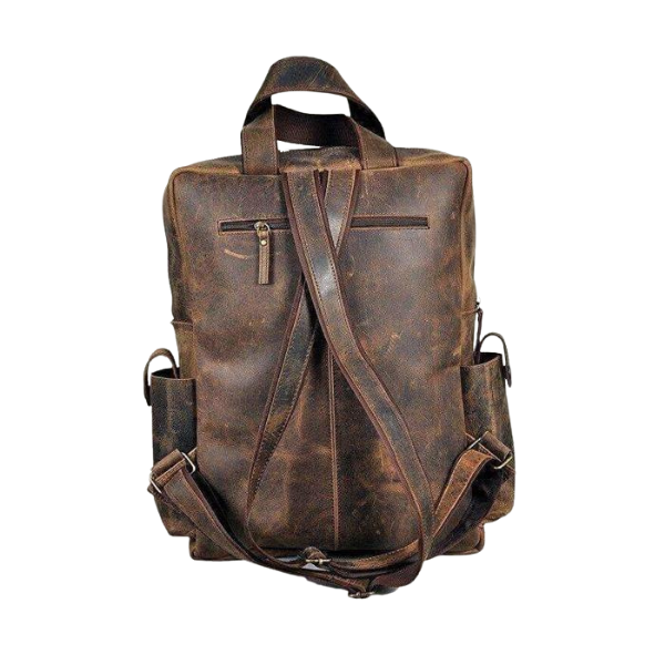 Load image into Gallery viewer, Sheldon Distressed Leather Backpack