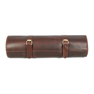 Handmade Buffalo Leather Knife Roll