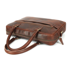 Julian Buffalo Leather Briefcase