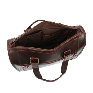 Bear Buffalo Leather Briefcase