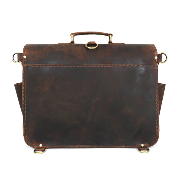 Load image into Gallery viewer, Cody Buffalo Leather Briefcase
