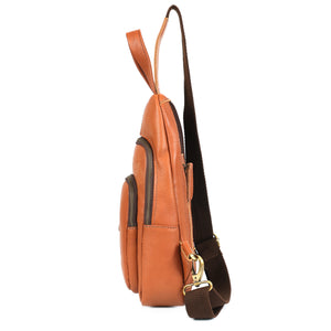 Terran Buffalo Leather Sling Bag