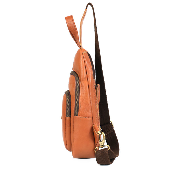Load image into Gallery viewer, Terran Buffalo Leather Sling Bag
