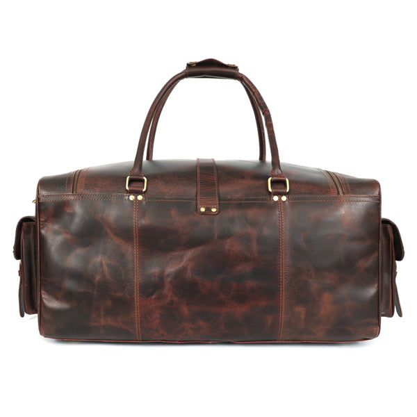 Load image into Gallery viewer, Adrian Buffalo Leather Duffel Bag for Men
