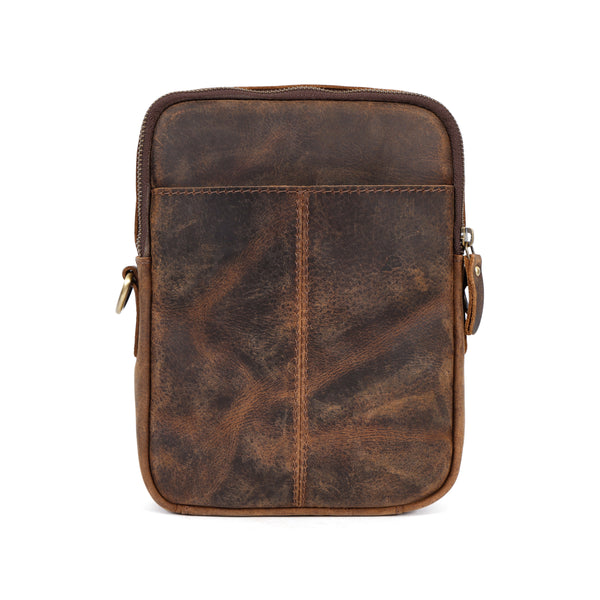 Load image into Gallery viewer, Cali Buffalo Leather Crossbody Bag

