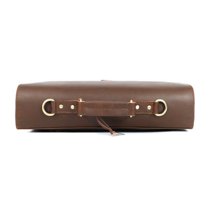Bennett Buffalo Leather Messenger Bag for Men