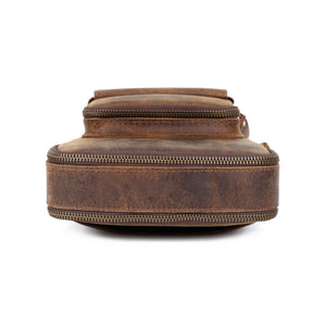 Cali Buffalo Leather Crossbody Bag