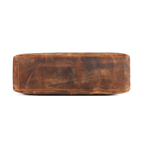 Load image into Gallery viewer, Apollo Buffalo Leather Messenger Bag for Men
