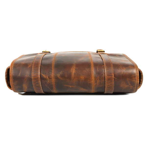 Load image into Gallery viewer, Carter Buffalo Leather Messenger Bag for Men
