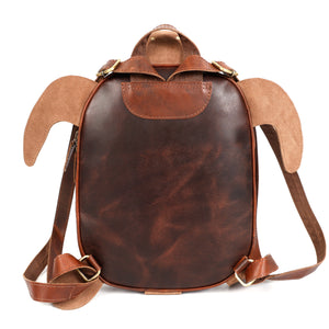 Terra Turtle Handmade Leather Backpack